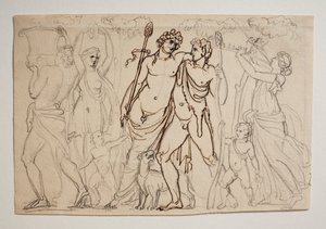 Bacchusprocessie door Bertel Thorvaldsen